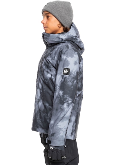Quıksılver Quiksilver Mission Printed Youth Erkek Çocuk Snowboard Ceketi Kvj1 Siyah