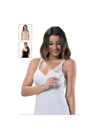 Ers Emzirme Atleti 1268 Cream Çok Renkli