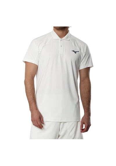 Mizuno Stargazer Polo Erkek Tişört Beyaz Çok Renkli