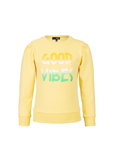 Brz Kids Baskılı Kız Çocuk Sweatshirt-sarı Sarı