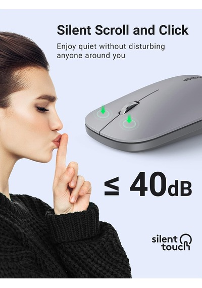 Kablosuz Fare, 2,4 Ghz Usb Bağlantısı, Maks. 4000 Dpi, 18 Ay Pil Ömrü. Pc, Mac, Dizüstü Bilgisayar, Windows 11, 10, 8.1, 7, Macos, Linux Ile Uyumlu Gri 76280015 Kablosuz Fare, 2,4 Ghz Usb Bağlantısı, Maks. 4000 Dpi, 18 Ay Pil Ömrü. Pc, Mac, Dizüstü Bilgisayar, Windows 11, 10, 8.1, 7, Macos, Linux Ile Uyumlu Gri 76280015