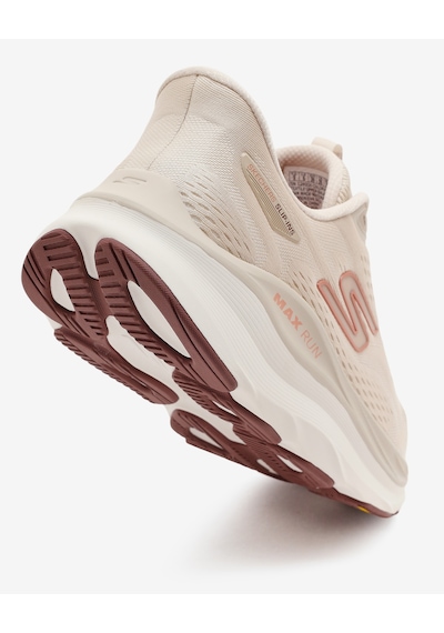 Skechers Max Run Kadın Natürel Koşu Ayakkabısı 129200 Nat Bej