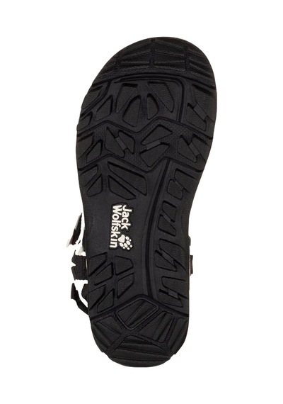 Jack Wolfskın Jack Wolfskin Unisex Çocuk Sandalet Seven Seas 3 Siyah 6000 Siyah