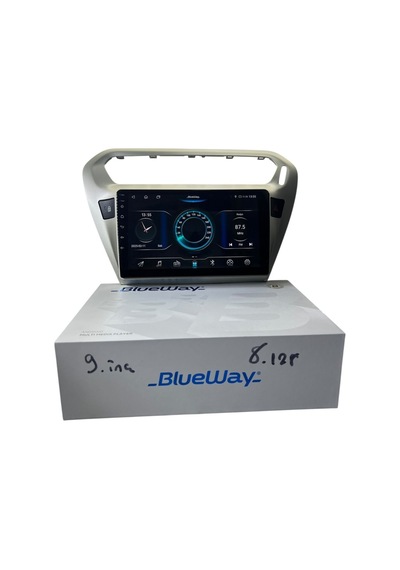 Pejo 301 Citroen C-elyse Gri Blueway 8-128 Tam Profesyonel Oem Multimedia 9"