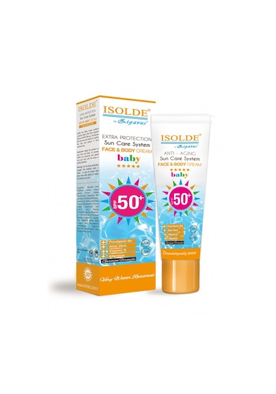 Zigavus Isolde SPF50+ Koruyucu Bebek Güneş Kremi 100 ML