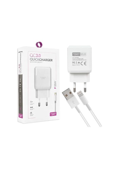 Qcl30 Hızlı 3000 Ma Watt Lightning Şarj Kafa Başlık Adaptörü