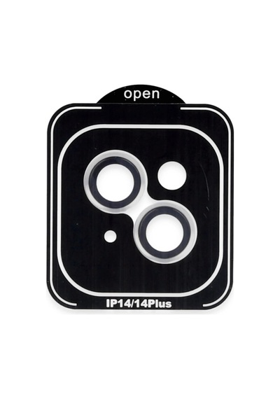 Mey İthalat iPhone Uyumlu 14 Pvd Metal Kamera Lens - Gümüş