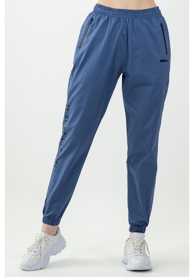 Maraton Sportswear Comfort Kadın Basic İndigo Pantolon 19994-indigo İndigo