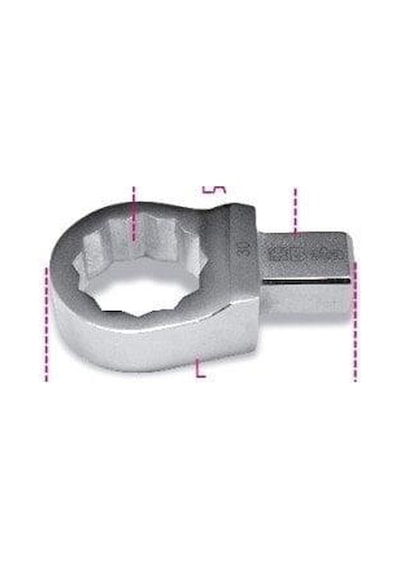 Beta 653 Tork Anahtarı Kafası 9x12-10mm