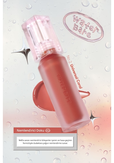 Peripera Water Bare Tint  02 Universal Coral