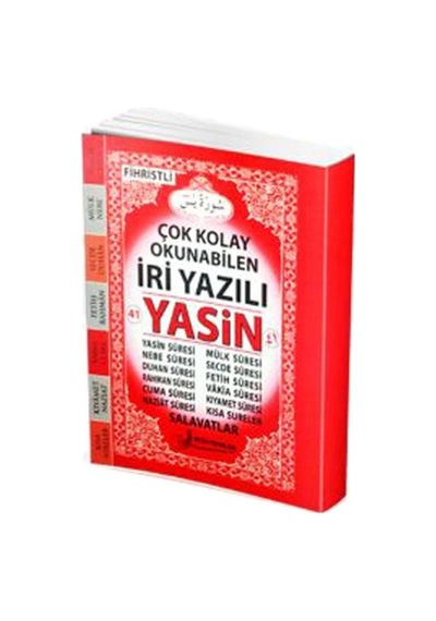 Çok Kolay Okunabilen İri Yazılı 41 Yasin  - Çanta Boy (Kod Fo14) - Fetih Yayınları