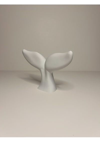 Modern Balina Kuyruğu Obje Minimal Salon Masa Üstü Dekoru - 16109775
