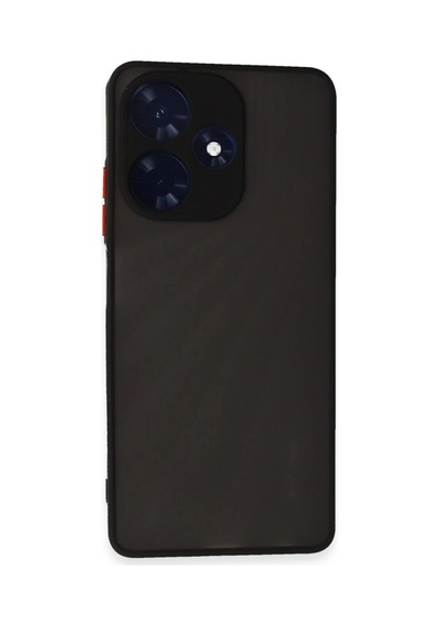İnfinix Hot 30 4g Kılıf Montreal Silikon Kapak - Siyah -