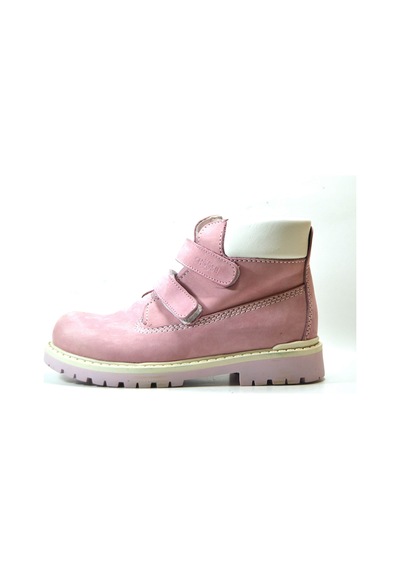 Onlo Ayakkabı Chs.230 Hakiki Deri Pembe Ortopedik Kız Çocuk Bot Pembe