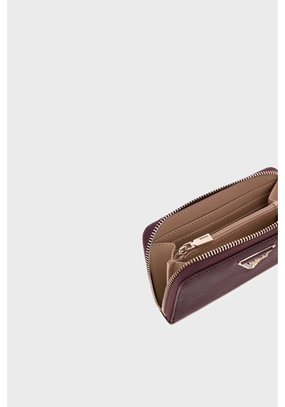 Guess Laurel Logolu Fermuarlı Cüzdan Swzg7459140 Kadın Cüzdan Swzg74 59140 Bur Bordo