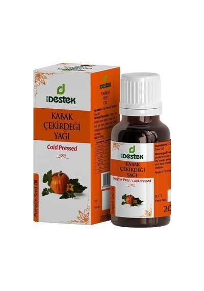Destek Kabak Çekirdeği Yağı Soğuk Pres 20 Ml Diğer