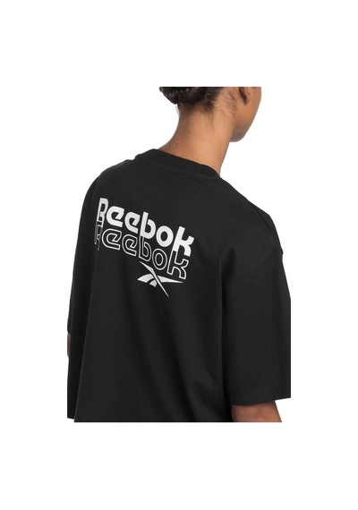 Reebok Rıe Tee Siyah Kadın Kısa Kol T-shirt 000000000101695822 Siyah