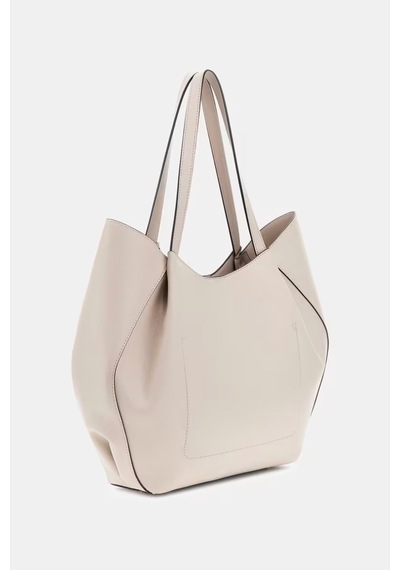 Guess Amorette Portföy Çantalı Kadın Omuz Çantası Hwbg7898240 Krem