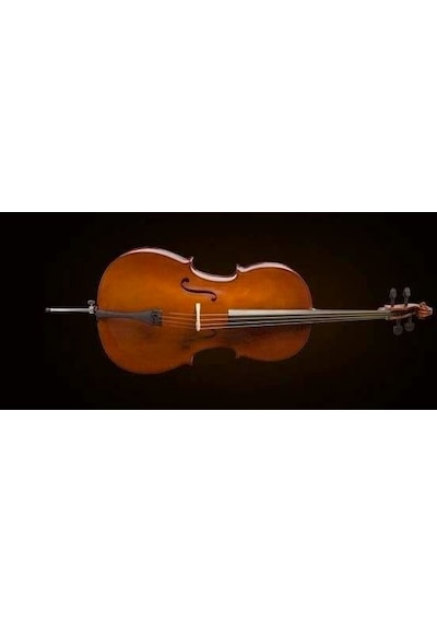Valencia Ce160f44 Çello 4/4 French Style Öğrenci Başlangıç Seti - Kılıf Ve Yay Dahil - Parlak