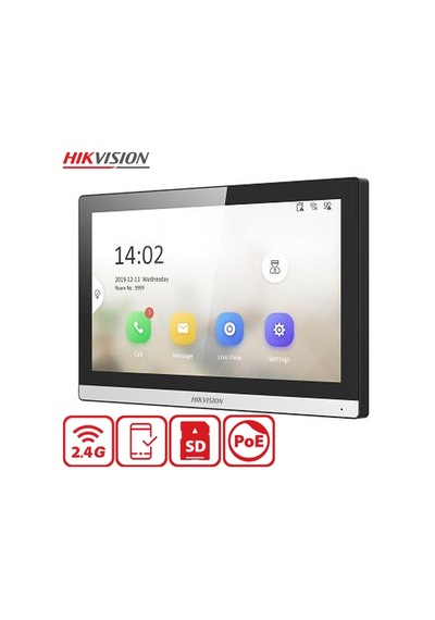 Hikvision Ds-kh6350-wte1 7 İnç Dokunmatik Daire İçi Monitör