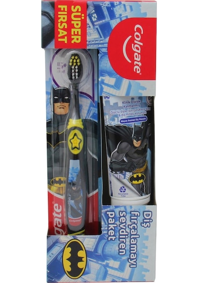 Colgate 6+ Yaş Çocuk Diş Macunu Batman 75 ML + Diş Fırçası