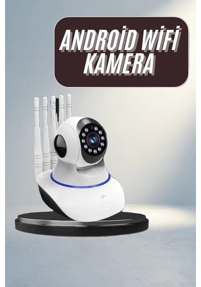Motorlu 1080p Wifi Kamera 5 Antenli Gece Görüşlü