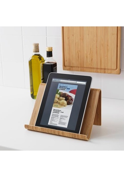 Ikea Vıvalla Telefon/tablet Standı, Bambu, 26x17 Cm