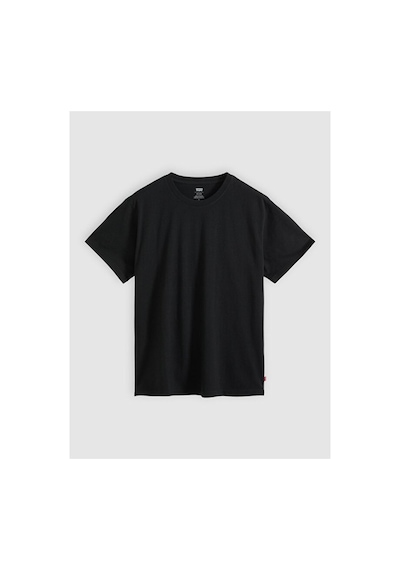 Levi's Essential Erkek Relaxed Siyah Bisiklet Yaka Tişört 008br-0000-16334