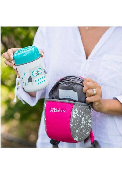 Bblüv Food Mama Termosu ve Kaşık Yeşil