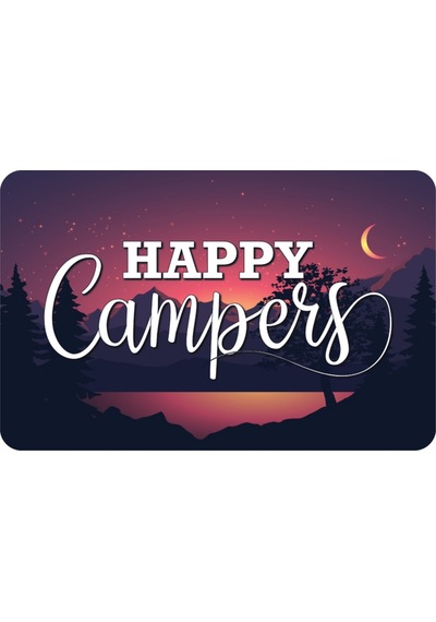 Evaşk Kamp Karavan Çadır Bahçe Paspası Cm035