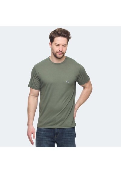 Slazenger KRATER Erkek  Haki Tişört