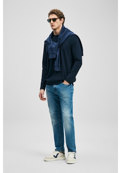 Lufian Vernom Smart Jean Erkek Pantolon Slim Fit Açık Mavi Açık Mavi 111200230100320