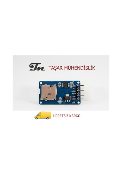 Taşarmühendislik-Micro Sd Kart Modülü (Arduino , Raspberry Uyumlu)