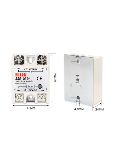 Ssr-10da Ssr Röle