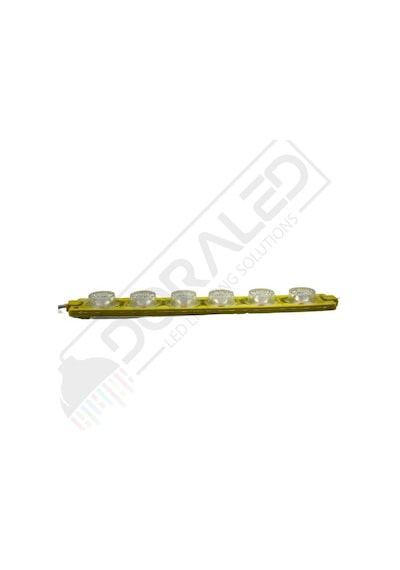 12 Volt 6 Watt 6 Mercekli Sarı Amber Modül Led 10 Adet
