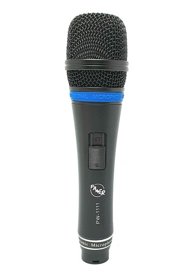 Pawer Pw-1111 Profesyonel Kablolu Mikrofon Metal Kasa