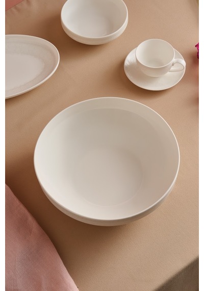 Karaca Minerva Bowl Kase 23 Cm Beyaz