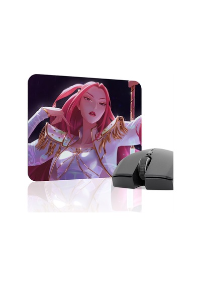 Kpop Demon Hunters Kaymaz Dikişli Kauçuk Oyuncu Mousepad V5 - 22x18 Gaming Mouse Pad Fare Altlığı