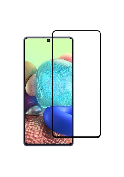 Nettech Samsung Galaxy M54 Uyumlu 5d Glas Full Cam Koruyucu - Siyah