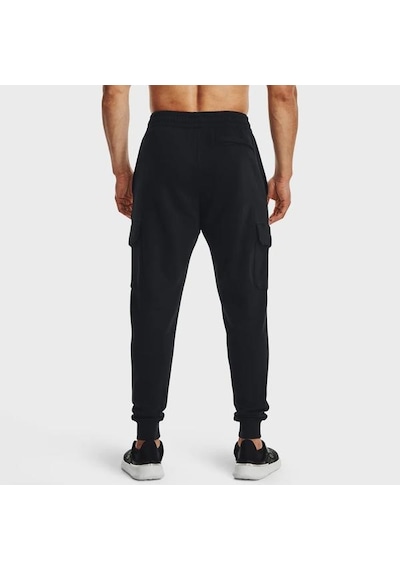 Under Armour Rival Fleece Cargo Jogger Erkek Siyah Polo Yaka Tişört