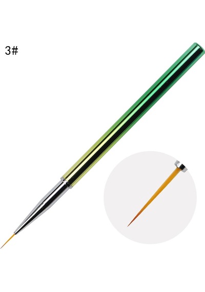 3lü Liner Nail Art Fırça