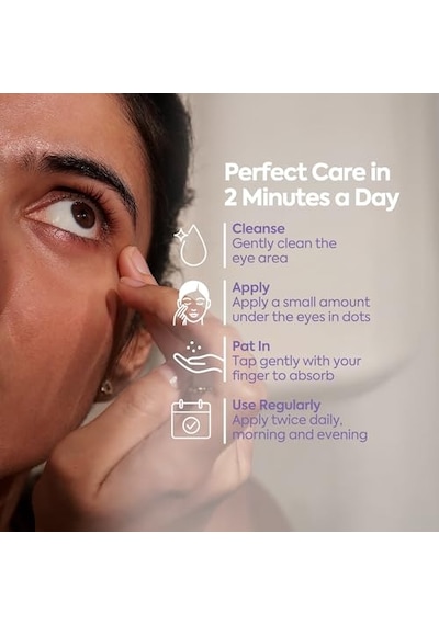 Clasy Care Göz Altı Kremi Morluk Ve Şişlik Karşıtı %5 Kafein +%2 Hyalüronik Asit Kırışıklık, Torba Ve İnce Çizgiler İçin Aydınlatıcı Göz Kremi Kore Esintili Göz Çevresi Kremi, 40 Ml