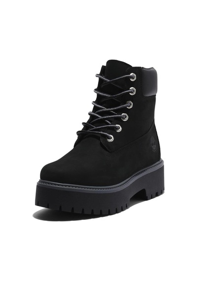 Timberland Stone Street 6 Inch Lace Up Waterproof Kadın Bot-31933 Siyah