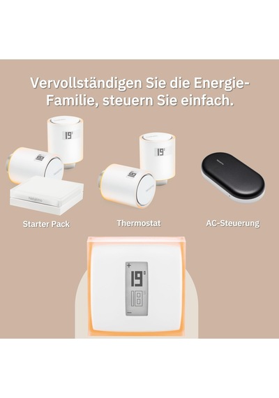 Netatmo Tek Kazanlar İçin Bağlantılı Ve Akıllı Termostat, Nth01-fr-ec