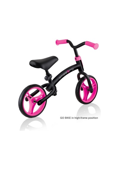 Globber Go Bike Denge Bisikleti Siyah Pembe