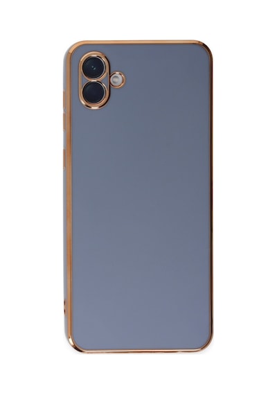 Samsung Galaxy Uyumlu A04 Kılıf Volet Silikon - Mavi Bzsxx00 1