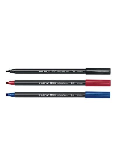 Edding 1255 Bordo Kaligrafi Kalemi 2.0