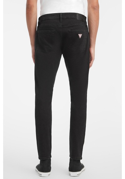 Guess Jeans Jeans Erkek Skinny Fit Jean Siyah