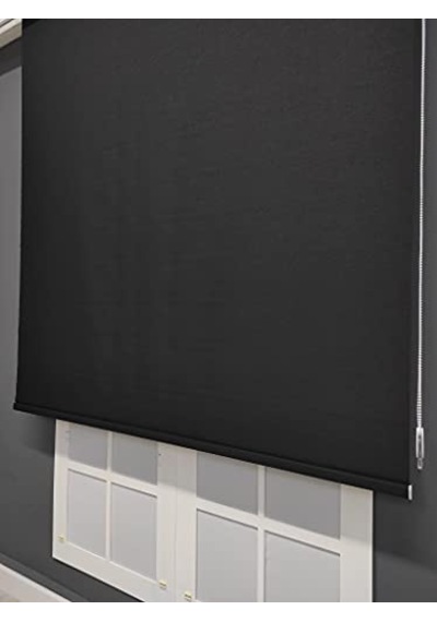 Siyah Mat Polyester Stor 160x200 Acı Kahverengi