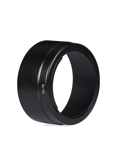 Canon EF 50 MM f/1.2 L USM Lens için ES-78 Parasoley